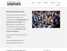 Tablet Screenshot of bkstartups.com